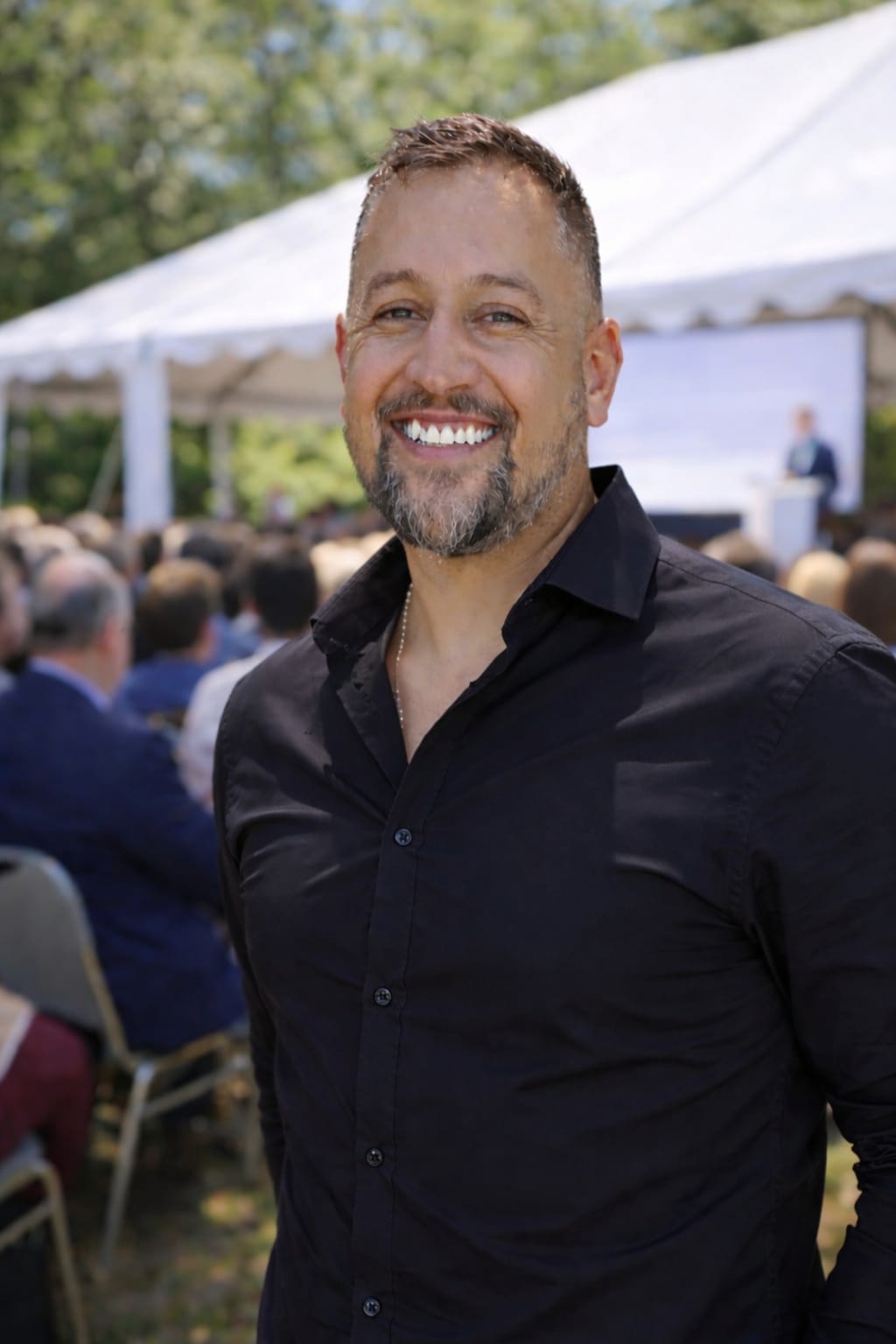 Jade Engel at a professional outdoor event